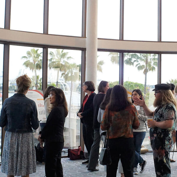 Group of educators networking at the June Convening 2023